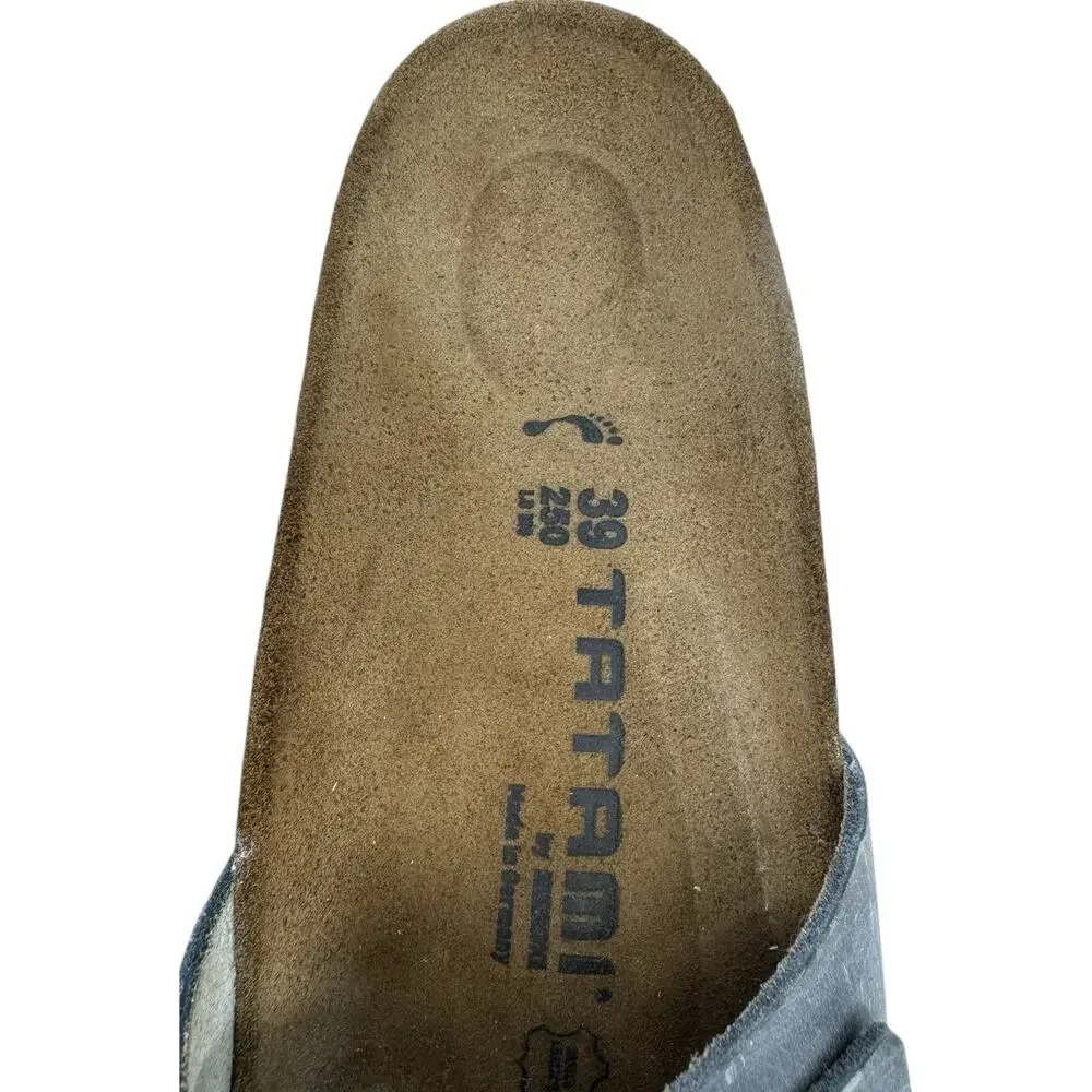 Tatami Birkenstock Womens Brown Slides Slip On Sandals Sz 39 8.5 Leather Sandal - Picture 6 of 10